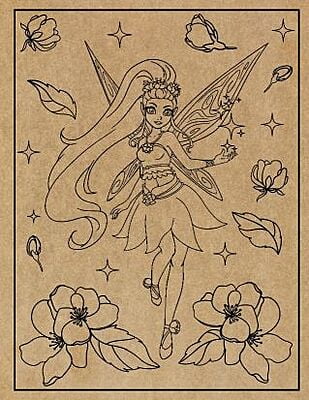 Fairy Engraved Canvas