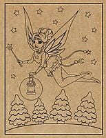 Fairy Engraved Canvas