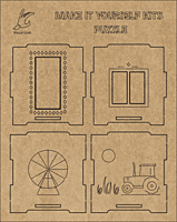 Multi-floor House Agriculture Puzzle MIY(VGAC0SSFA02)