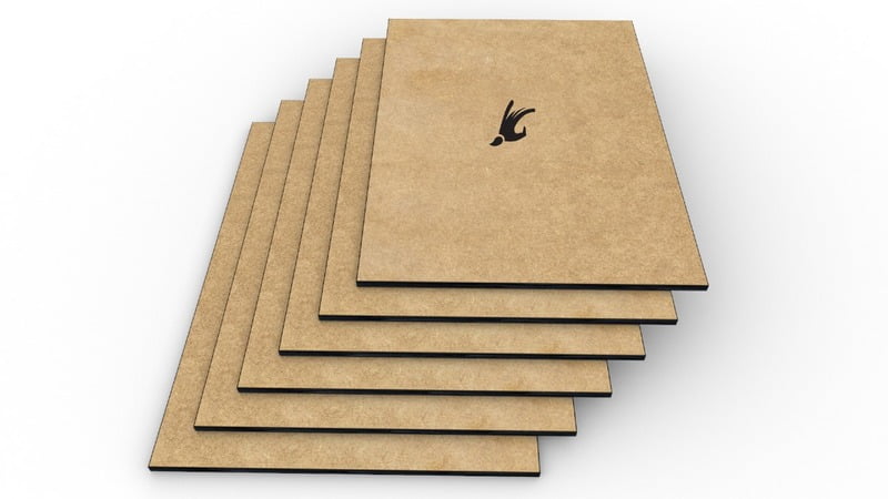 Rectangle Canvas MDF Wood Cutouts for Art & Craft Work